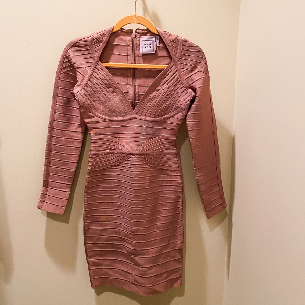 Herve Leger Dress - Pink